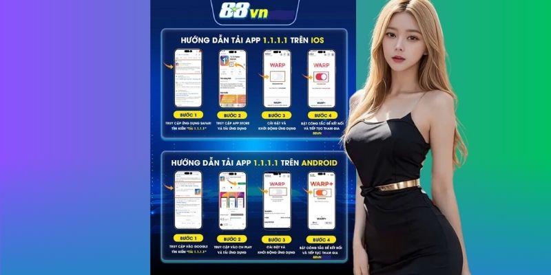 Hướng dẫn Tải App 88vn nhanh qua 2 hệ điều hành 